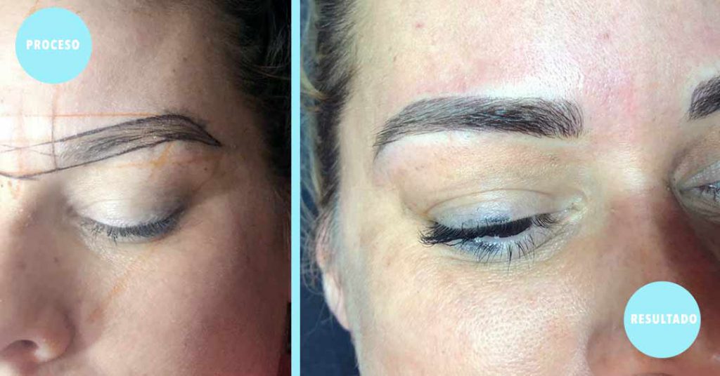 Microblading de Cejas guadalajara fotos antes y depues